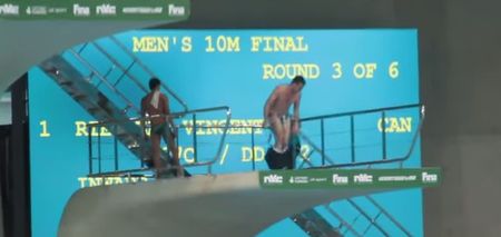 VIDEO: Prankster crashes World Diving Championships, streaks, jumps, gets arrested