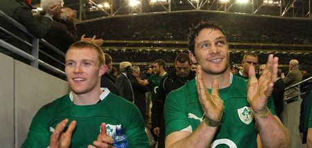 David Wallace receives the ultimate honour from Ireland’s rugby fraternity