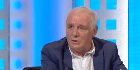 VIDEO: Eamon Dunphy rolled out all the great cliches to praise Messi’s performance last night