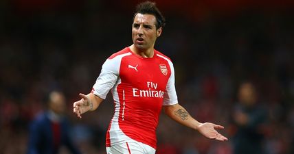 VIDEO: Santi Cazorla fields a tricky question about Arsenal’s goalkeepers