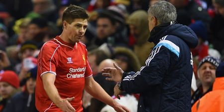 Jose Mourinho has paid a classy tribute to Steven Gerrard now he’s leaving the Premier League