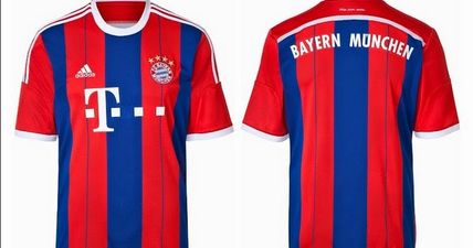 PICS: Bayern Munich ditch the blue stripes for 2015-16 home kit