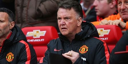 Manchester United boss Louis van Gaal’s tactics sheet is very, very bizarre