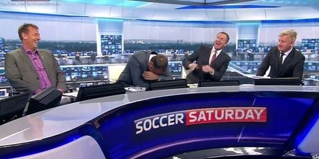 VIDEO: Soccer Saturday panel break themselves laughing at Paul Merson’s latest gaffe