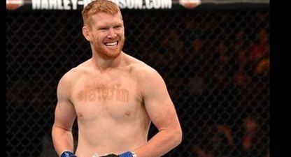 PIC: The UFC are not one bit happy with Sam Alvey’s suntanned sponsor