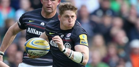 Vine: The term offload just doesn’t do David Strettle’s try-scoring pass justice