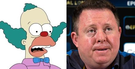 Krusty the Clown is Neil Francis’ pick to replace the current Leinster coach