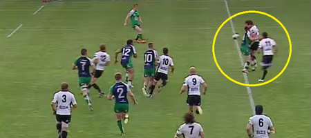 Video: Massive Robbie Henshaw hit sets up try in Connacht’s rout of Zebre