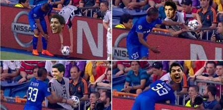 Video: Real Madrid ballboy refuses to give Patrice Evra the ball