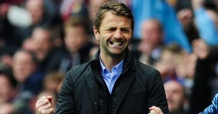 WATCH: Tim Sherwood bets journo £100 that Aston Villa won’t be sold this summer