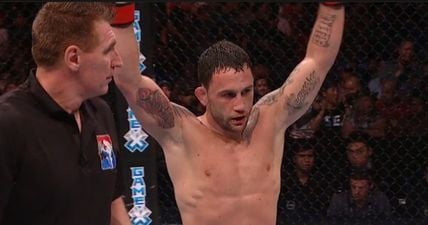 Frankie Edgar happy to answer Max Holloway call-out the night before McGregor-Aldo