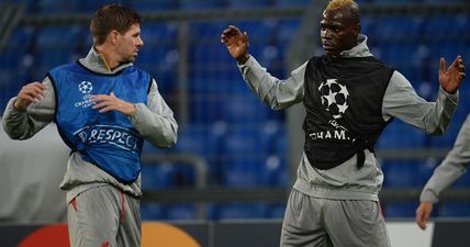 PIC: Mario Balotelli’s farewell letter to Steven Gerrard does not look like it was written by a grown man