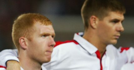 PIC: Paul Scholes spoils Gerrard’s party as Sky Sports News create poll for best PL midfielder