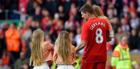 Pic: Steven Gerrard posts emotional thank you for his Anfield send-off on Instagram