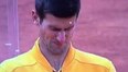 Vine: Novak Djokovic narrowly avoided losing an eye after celebrating Rome Masters win