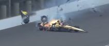 Driver almost bleeds to death after brutal 200mph IndyCar crash