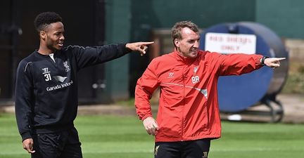 Someone needs to tell Brendan Rodgers that Raheem Sterling is leaving Liverpool this summer