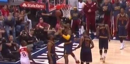 GIF: For one brief moment, you, yes YOU were better than LeBron James at basketball