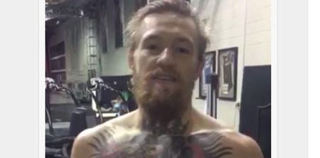 Video: Conor McGregor responds to inspirational 64-year-old before doing seriously impressive workout