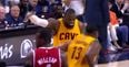 GIF: LeBron James was left hanging so long last night that it should have been considered a crime