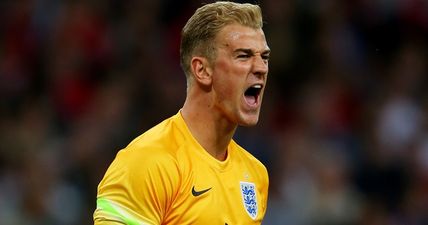 WATCH: Joe Hart has a deathly phobia of baseballs if this roar of terror is anything to go by