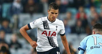 Video: Rabona king Erik Lamela almost scores another audacious effort