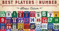 PIC: Class graphic shows the best players with jersey numbers 0-99 in the history of the NBA