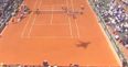 WATCH: TV viewers freak out as plane appears to fly backwards at the French Open