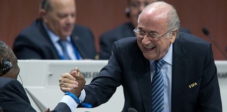 Sepp Blatter’s resignation speech to Fifa staff got one hell of a response