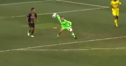 GIF: MLS goalkeeper has to take the honour of owning the world’s worst throw-out