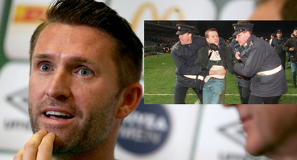 Robbie Keane shares his memories of watching Lansdowne riots from Schoolboy Stand