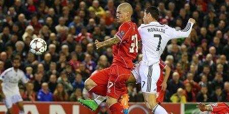 Video: Ronaldo’s Anfield strike is Uefa’s Champions League goal of the season