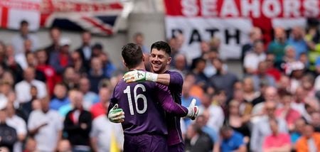 What on earth was Shay Given up to on the Irish bench during our draw with England?