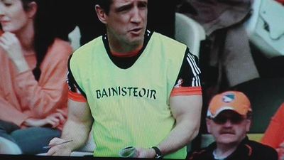 The only positive for Armagh today was Kieran McGeeney’s mammoth guns