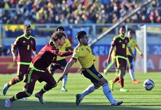 Falcao started for Colombia in the Copa America last night… it did not go very well