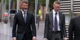 Roy Keane walks free from court after road-rage trial