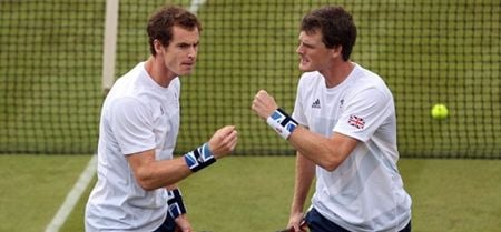 Andy and Jamie Murray very publicly competing for their mother’s love, because of Jose Mourinho