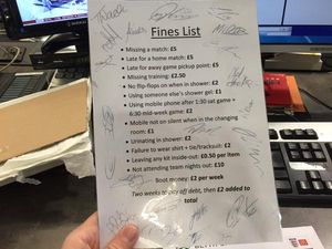 Pic: This list of fines will give you a key insight into English football club ‘banter’