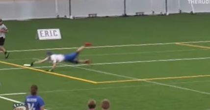 VIDEO: One stupidly good catch was enough to turn us into hardcore fans of ultimate frisbee