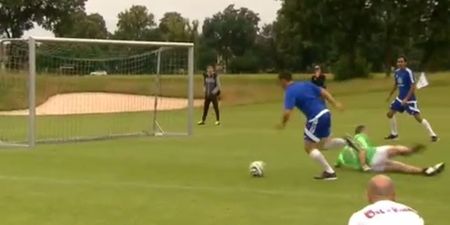 Golfer Jerome Casanova scores goal that makes Lionel Messi look like a clog-wearing fraud