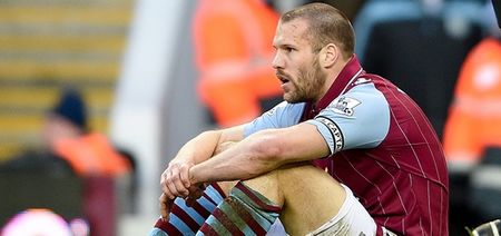 Ron Vlaar averaged a tackle every two games for Aston Villa last season – worse than Mario Balotelli