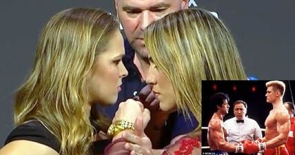 WATCH: Ronda Rousey wants next fight to end the same way Rocky IV did, remember?