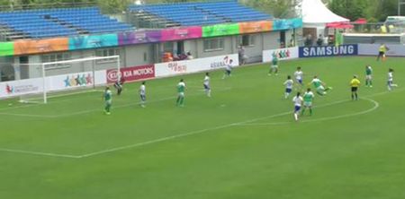 Video: Ireland’s Claire O’Riordan scores absolute cracker at World University Games