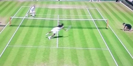 VIDEO: Dustin Brown entertained the crowds at Wimbledon with two amazing shots