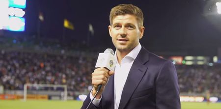 Video: Steven Gerrard introduced to LA Galaxy fans, receives warm welcome