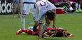 Vine: Kaka gets soft red card for essentially being too clumsy