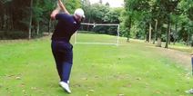 VIDEO: Golfer does a ‘Joe Canning’ with thunderous crossbar challenge