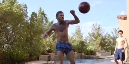 VIDEO: Conor McGregor shows off damn impressive football skills in latest UFC 189 Embedded