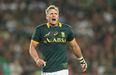 Jean de Villiers made his comeback from a horror knee injury for South Africa today