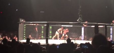 WATCH: Superb fan footage of Conor McGregor’s crunching blow to Chad Mendes